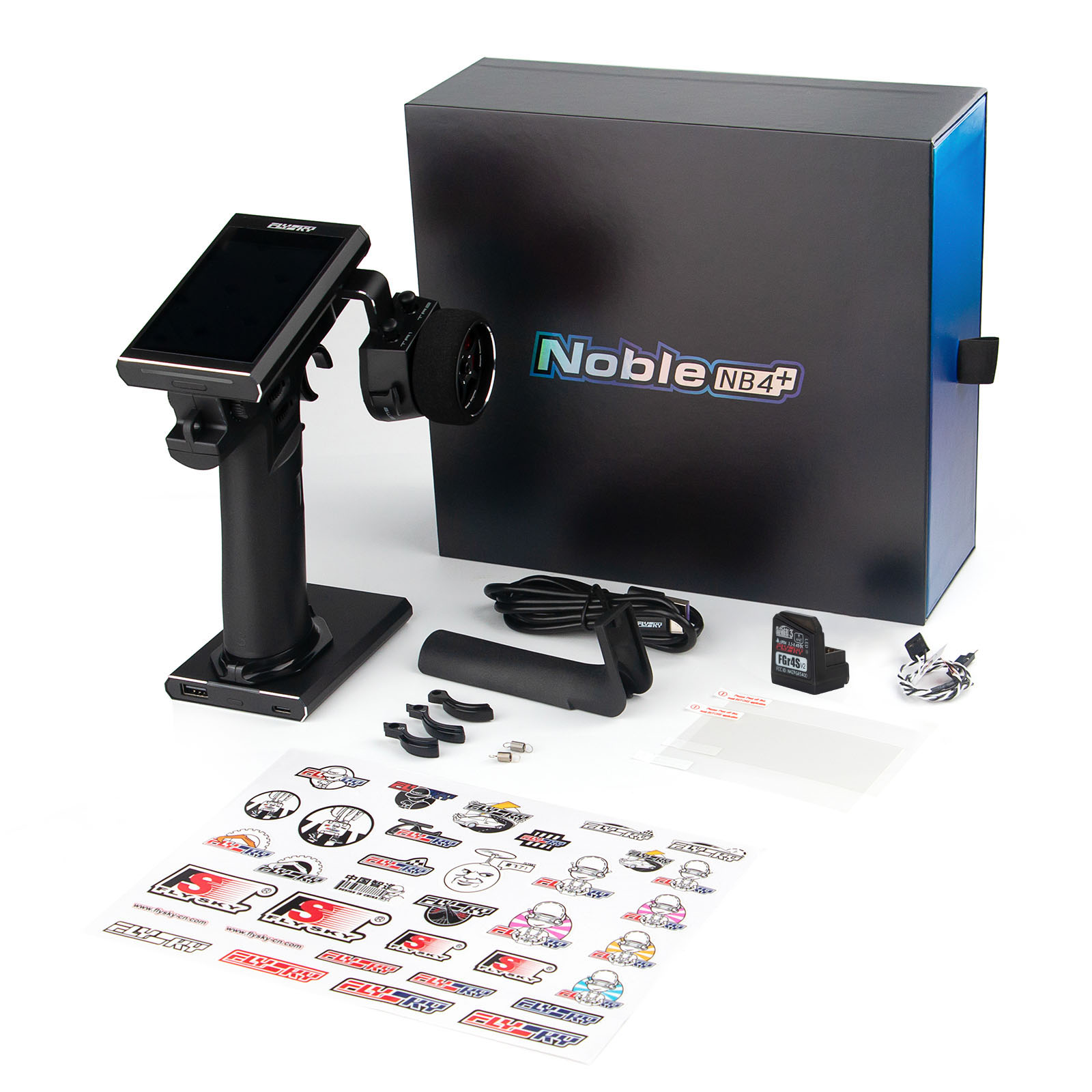 Rc Boat - Flysky Noble NB4+ 2.4G 8CH Radio