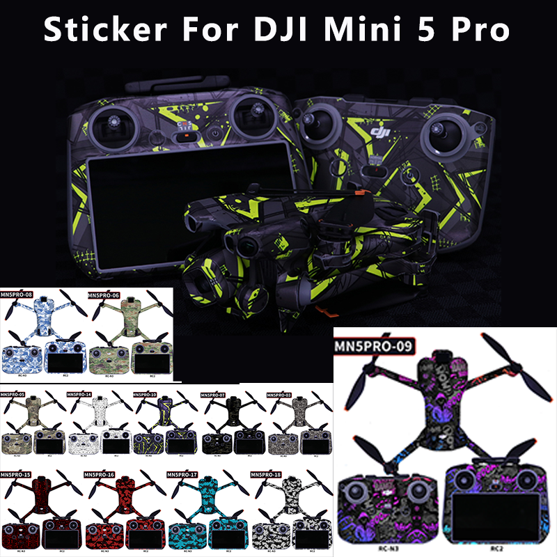 Drone Dji Rc Pro 2 - Anti-scratch Decals For DJI MINI 5