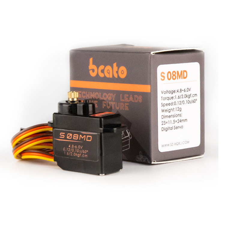 Rc Car Servo - Bcato S08MD 2.4kg Digital Servo 12g/