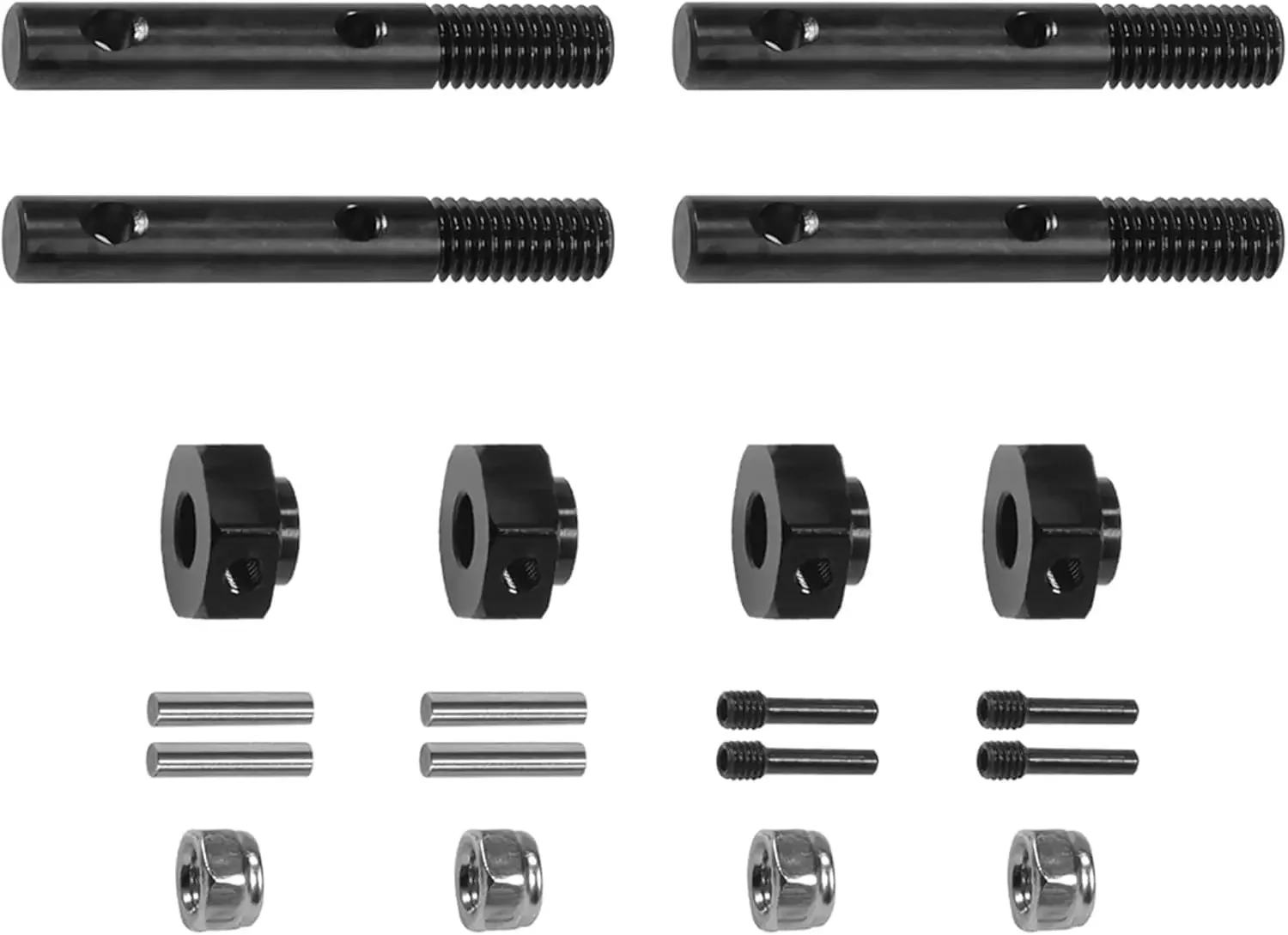 Rc Rock Crawler - 4pcs Thicker UTB10 Portal Stub Axles,