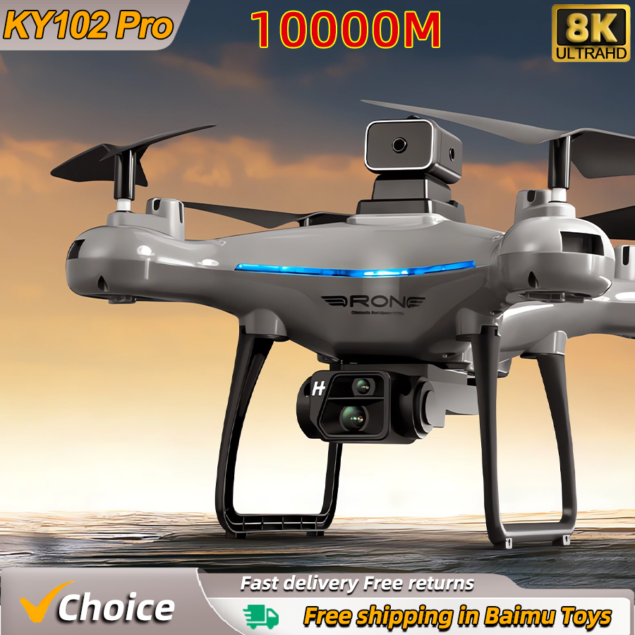 Drone Ky102 Rc - KY102 Rc Drone 8K Profesional Dual-Camera