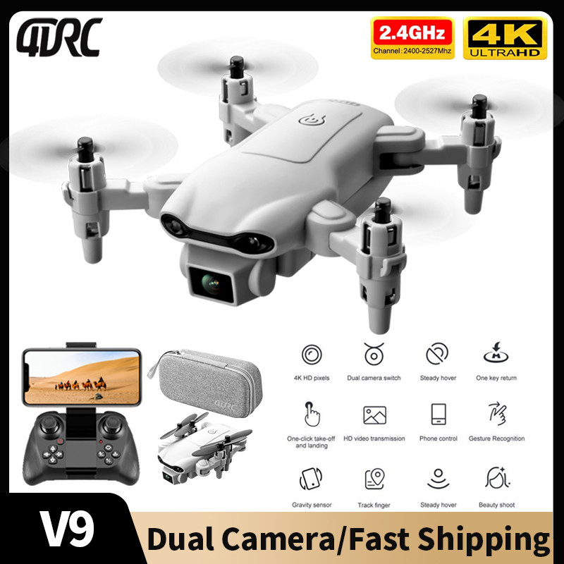 Drone Pro Rc Ufo - 4DRC 2023 New V9 Mini Drone