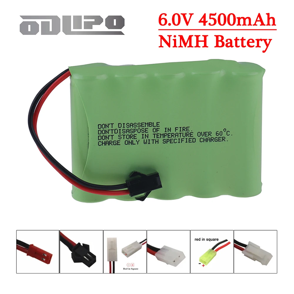 Rc Boat - High Capacity Ni-MH AA Battery 6V