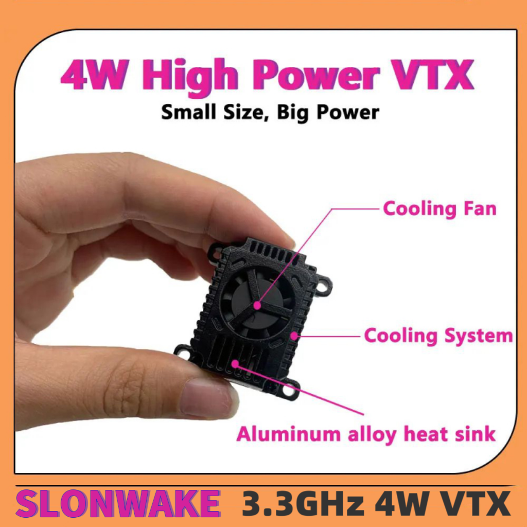 SLONWAKE FPV 3.3G 16CH 4000mW  - Drone And Car บทวิจารณ์และราคา