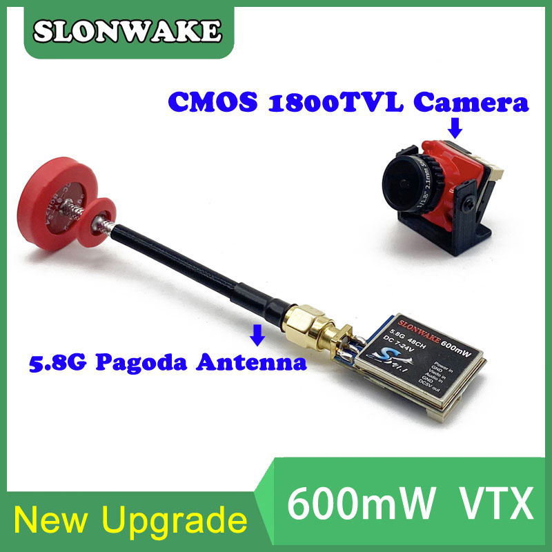 5.8G 48CH 600mW adjustable VTX - Drone Rc Fpv บทวิจารณ์และราคา