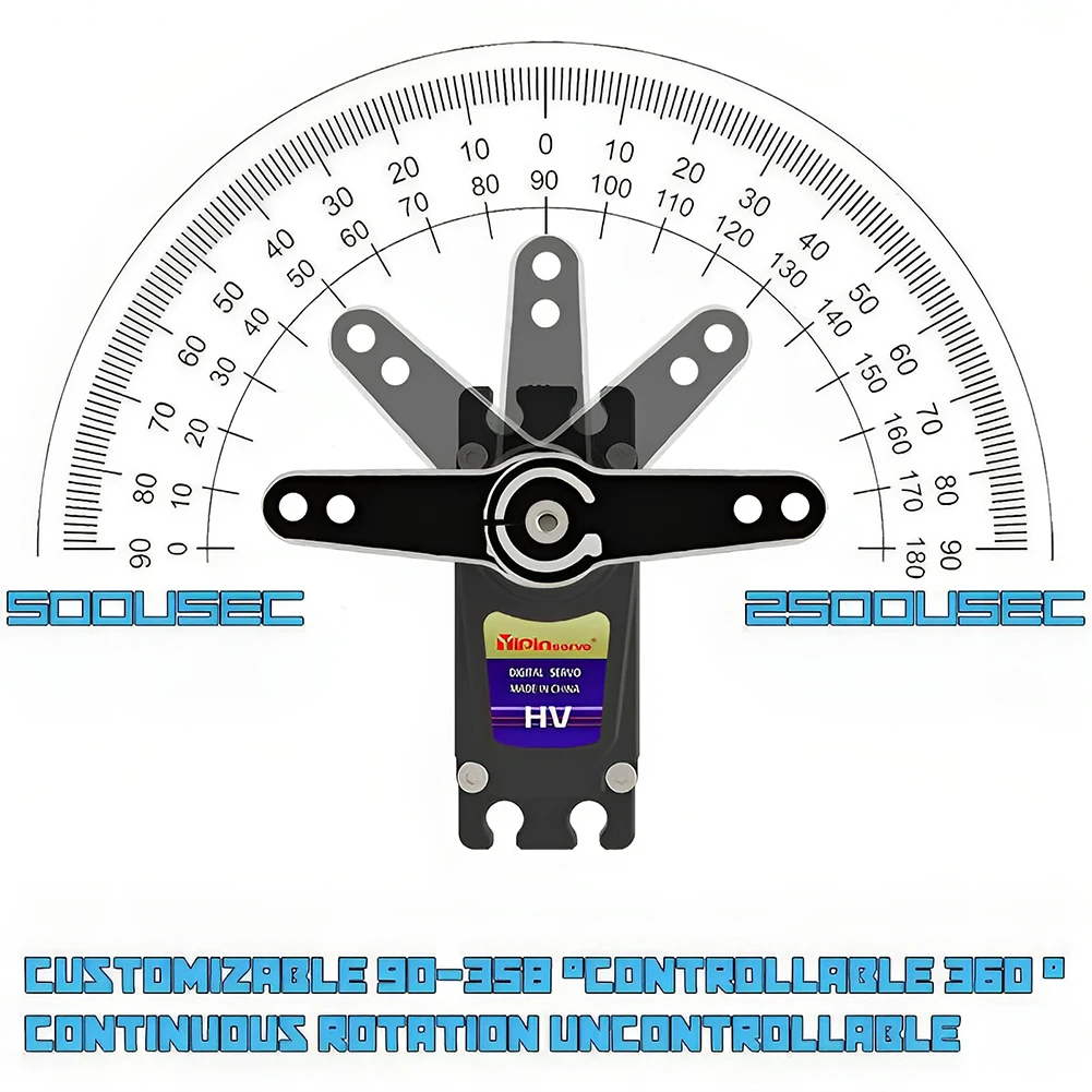 55kg Digital Servo 7.4V 180/27 - Rc Car Servo บทวิจารณ์และราคา