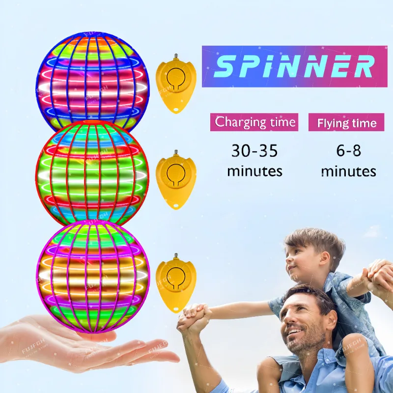 Flying Ball Boomerang Spinner  - Drone Ball Rc บทวิจารณ์และราคา