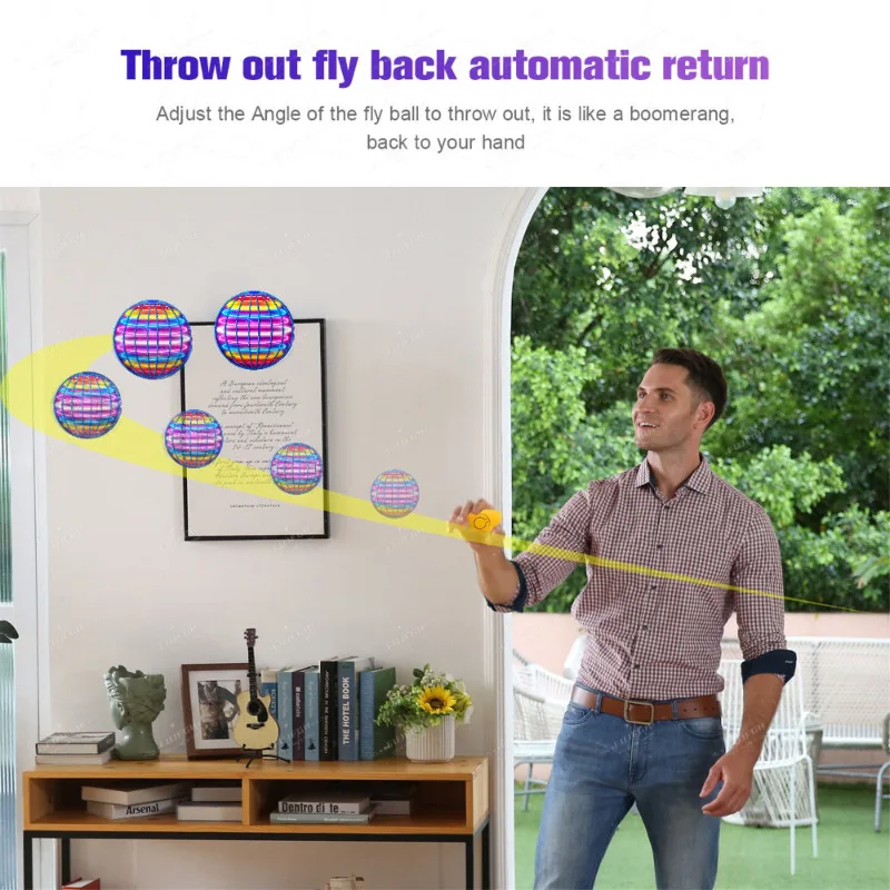 Flying Ball Boomerang Spinner  - Drone Ball Rc บทวิจารณ์และราคา