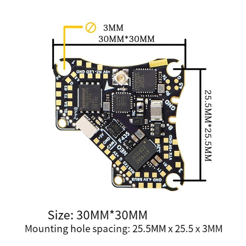 FBIL-F435 NEO 1S AIO Flight Co - Drone Rc Flight Controller บทวิจารณ์และราคา