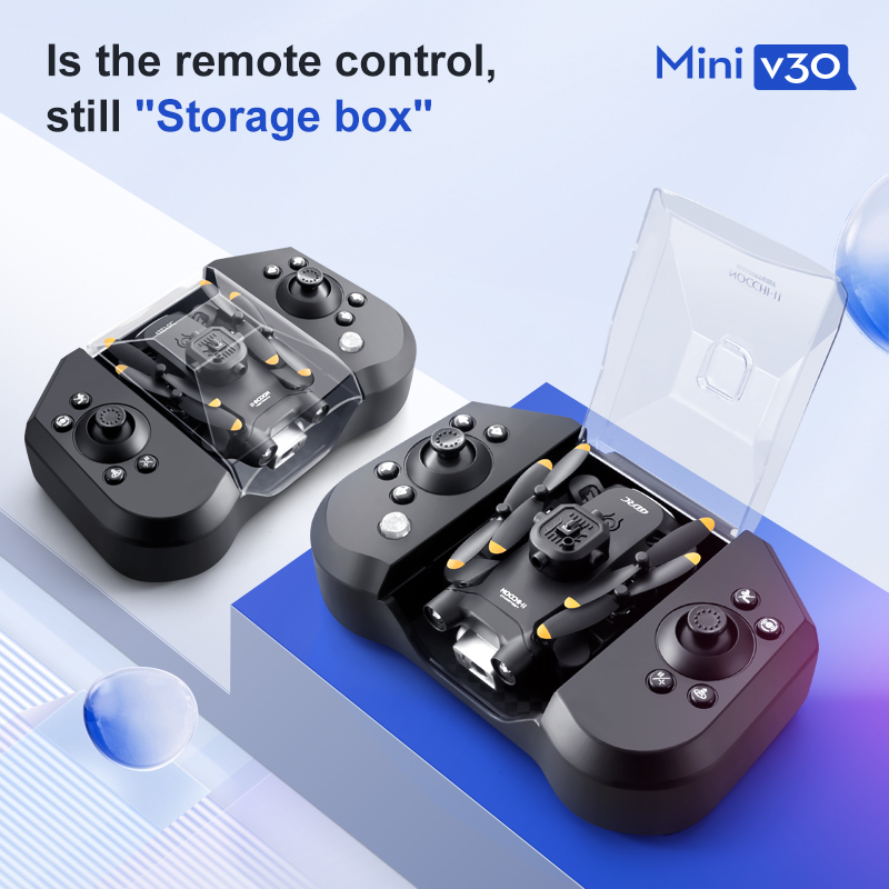 Mini V30 WiFi FPV Drone With 4 - Drone Pro Rc Ufo บทวิจารณ์และราคา