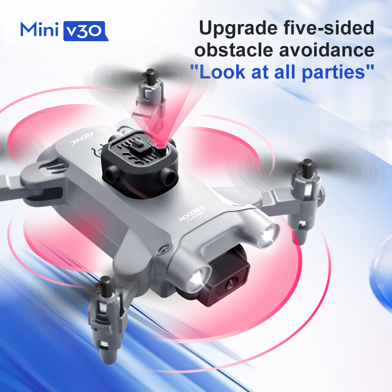 Mini V30 WiFi FPV Drone With 4 - Drone Pro Rc Ufo บทวิจารณ์และราคา
