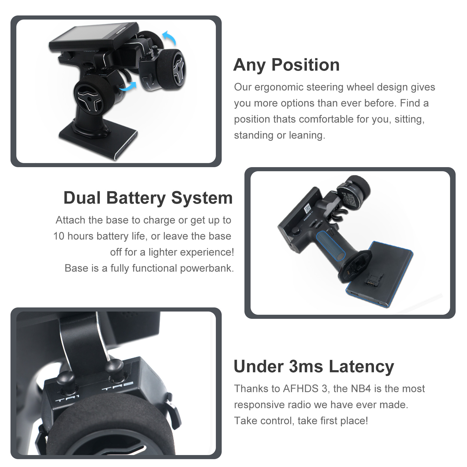 Flysky Noble NB4+ 2.4G 8CH Rad - Rc Boat บทวิจารณ์และราคา