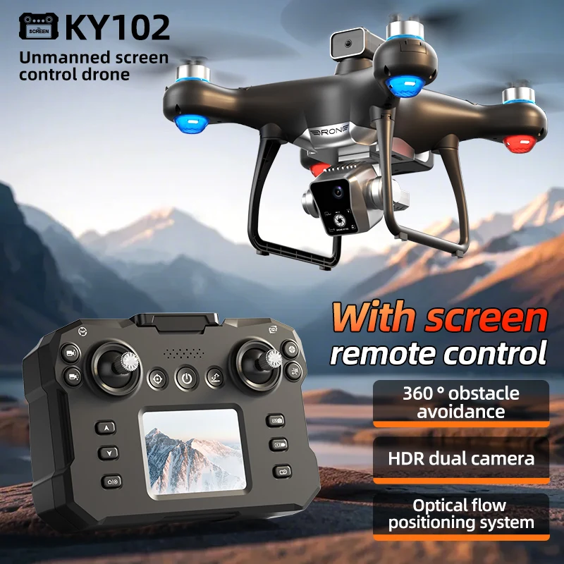 Drones Ky102 4K Dual Camera 4  - Drone Ky102 Rc บทวิจารณ์และราคา