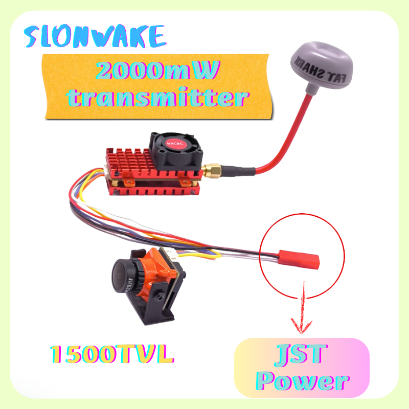 Range 5.8G 2W FPV Wireless Tra - Drone Rc Fpv บทวิจารณ์และราคา