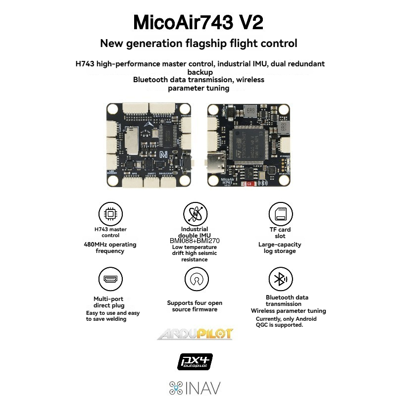 MicoAir743 V2   Flight Control - Drone Rc Flight Controller บทวิจารณ์และราคา