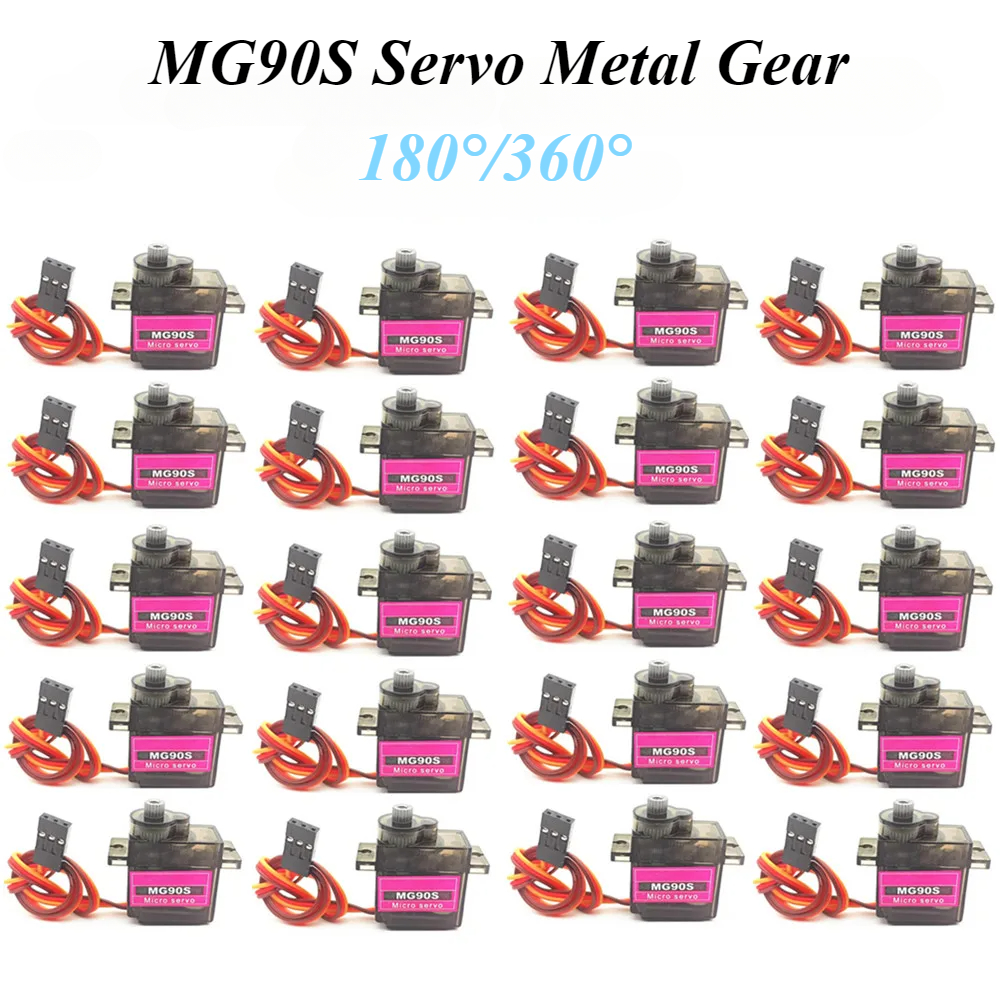 2/4/10/20/50Pcs MG90S Servo Al - Rc Car Servo บทวิจารณ์และราคา