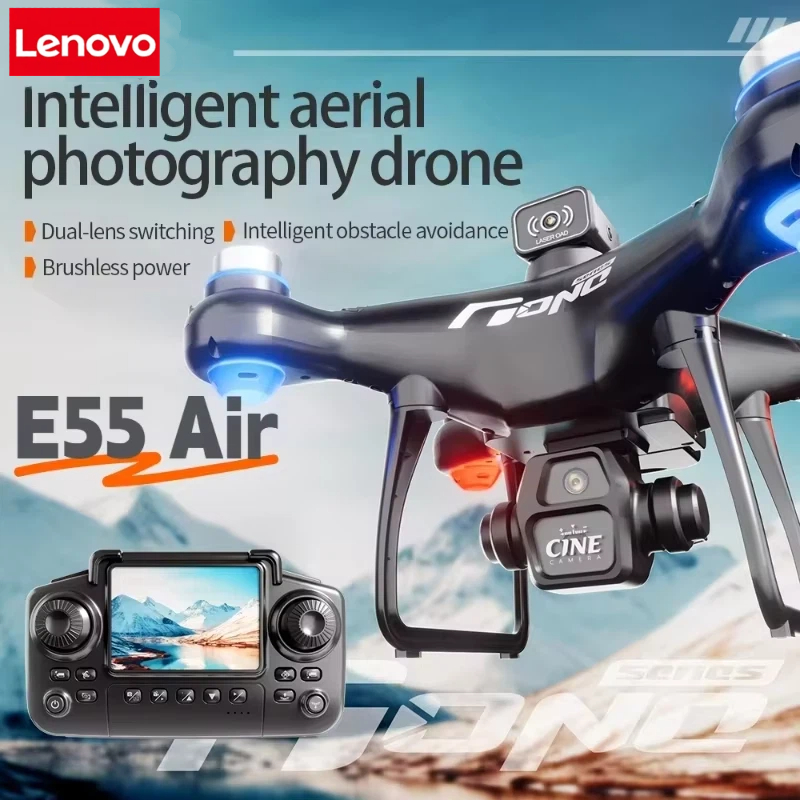 Lenovo E55 Drone Mini Dual Cam - Drone Dji Rc Pro 2 บทวิจารณ์และราคา