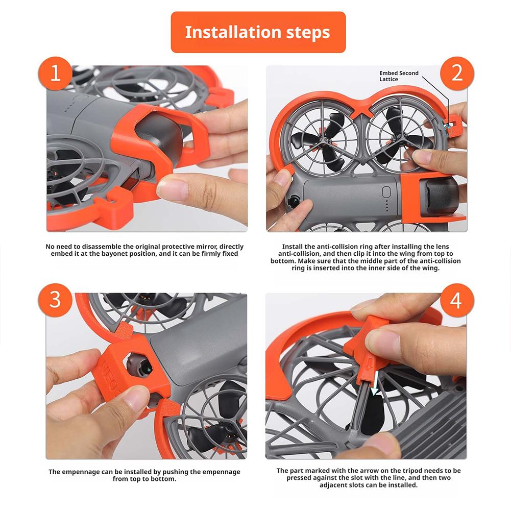 Blade Protection Cover Anti-Co - Drone Propeller Guards บทวิจารณ์และราคา