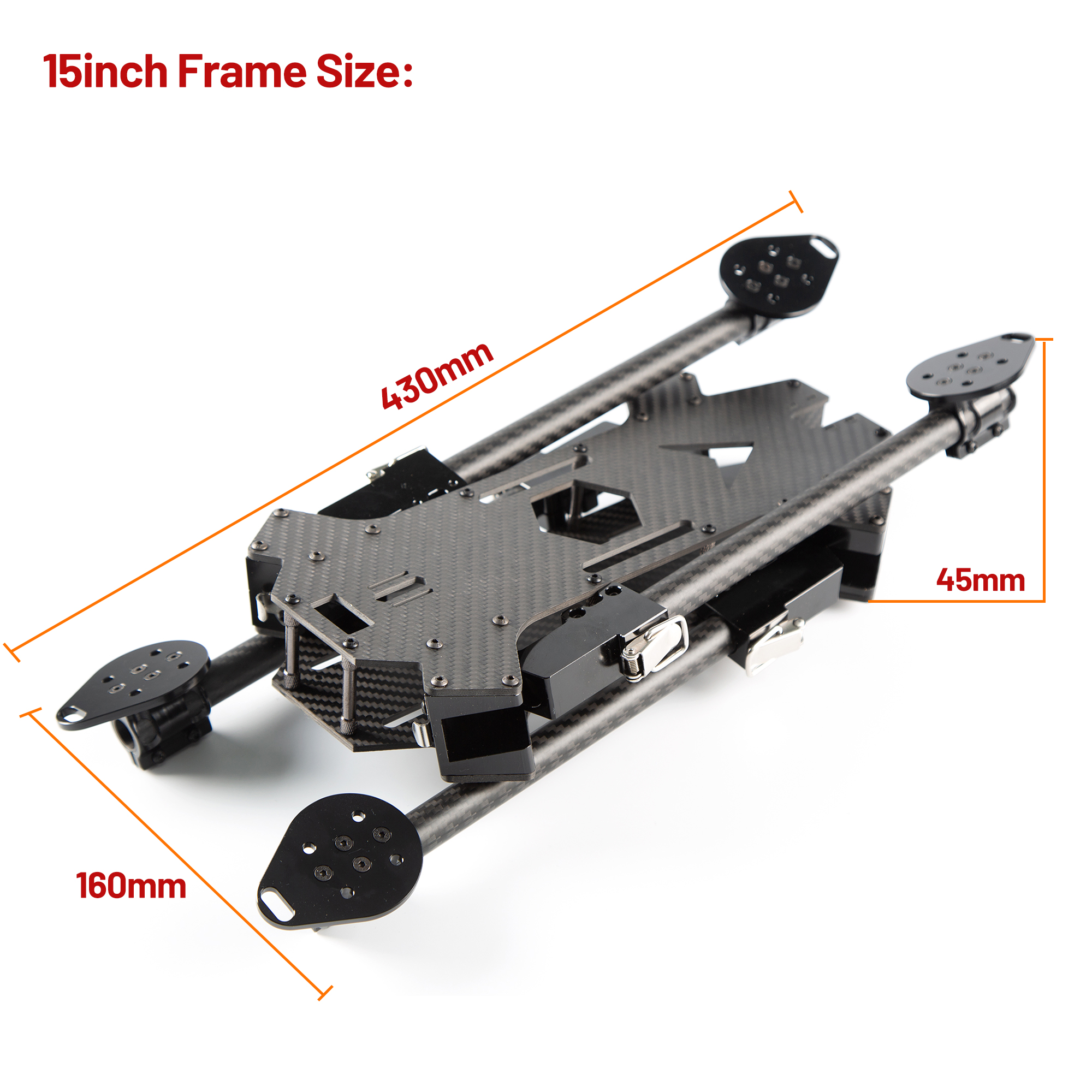 15inch /17inch FPV Carbon Fibe - Rc Motor Drone บทวิจารณ์และราคา