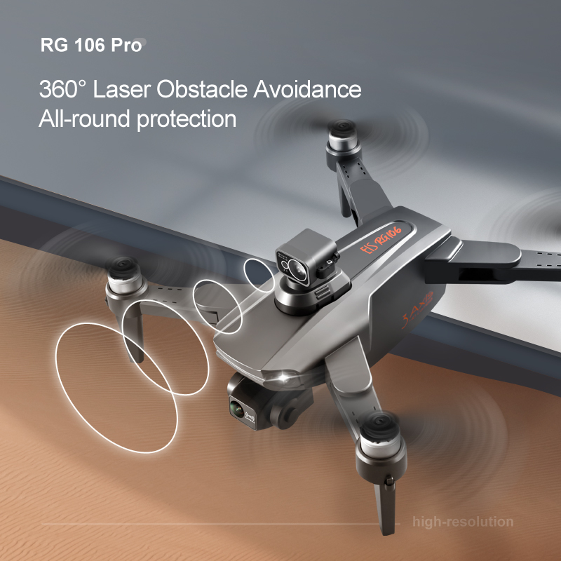 RG106 PRO Drone 8k Dual Camera - Drone Rc Fpv Manual บทวิจารณ์และราคา