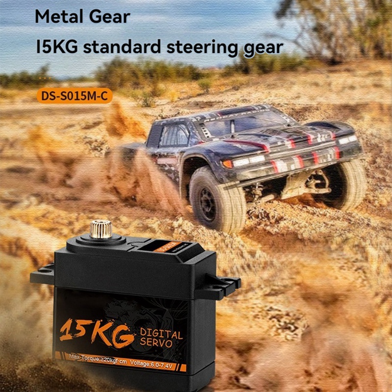 Mini Servo 15KG Metal Gear Min - Rc Car Servo บทวิจารณ์และราคา