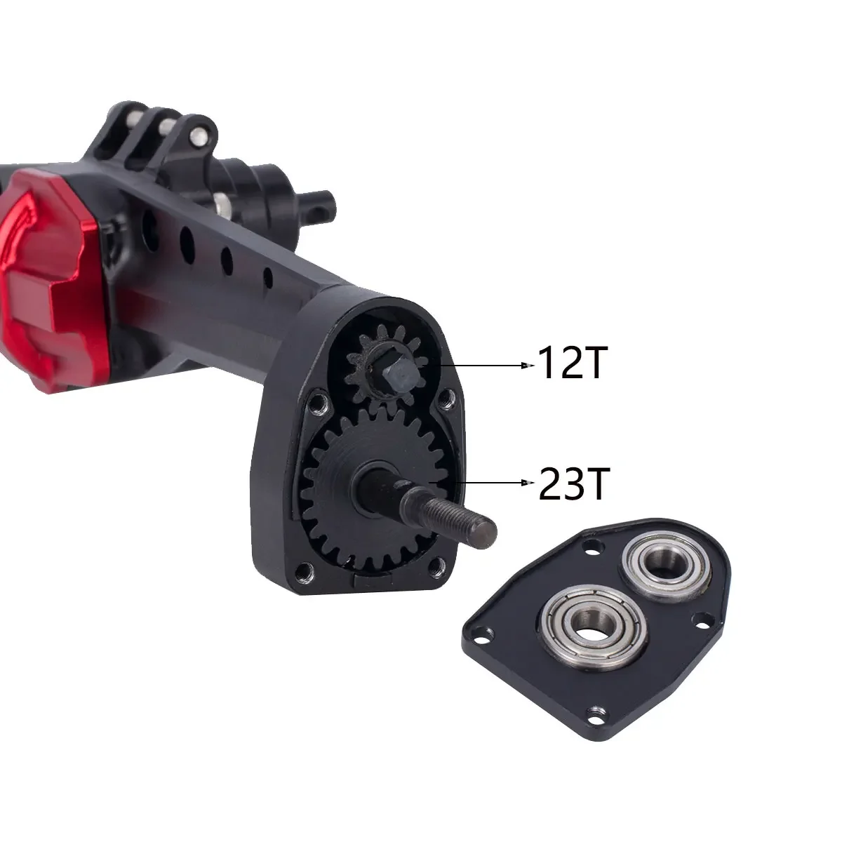 CNC Aluminum SCX10 III Front R - Rc Crawler Axle Parts บทวิจารณ์และราคา