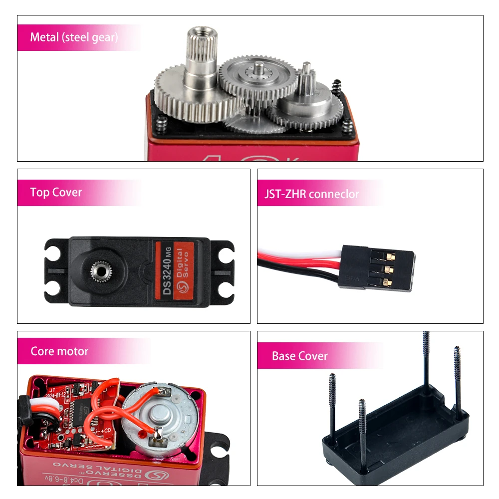 40KG Dsservo DS3240 Large Torq - Rc Car Servo บทวิจารณ์และราคา