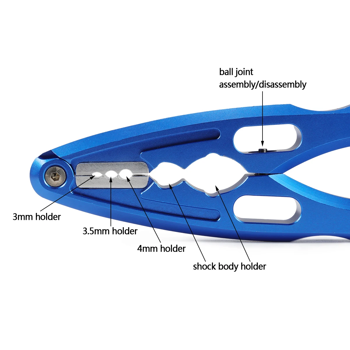 Aluminum CNC Pliers Pivot Ball - Drone And Car บทวิจารณ์และราคา