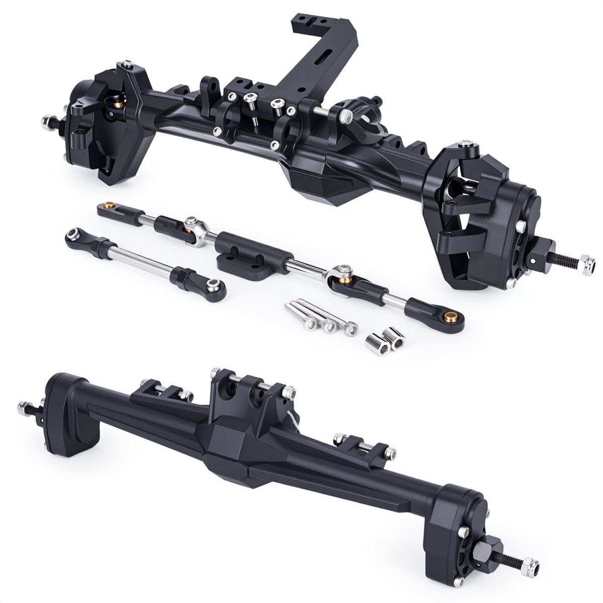 Plastic Complete Front Rear Po - Rc Crawler Axle Parts บทวิจารณ์และราคา