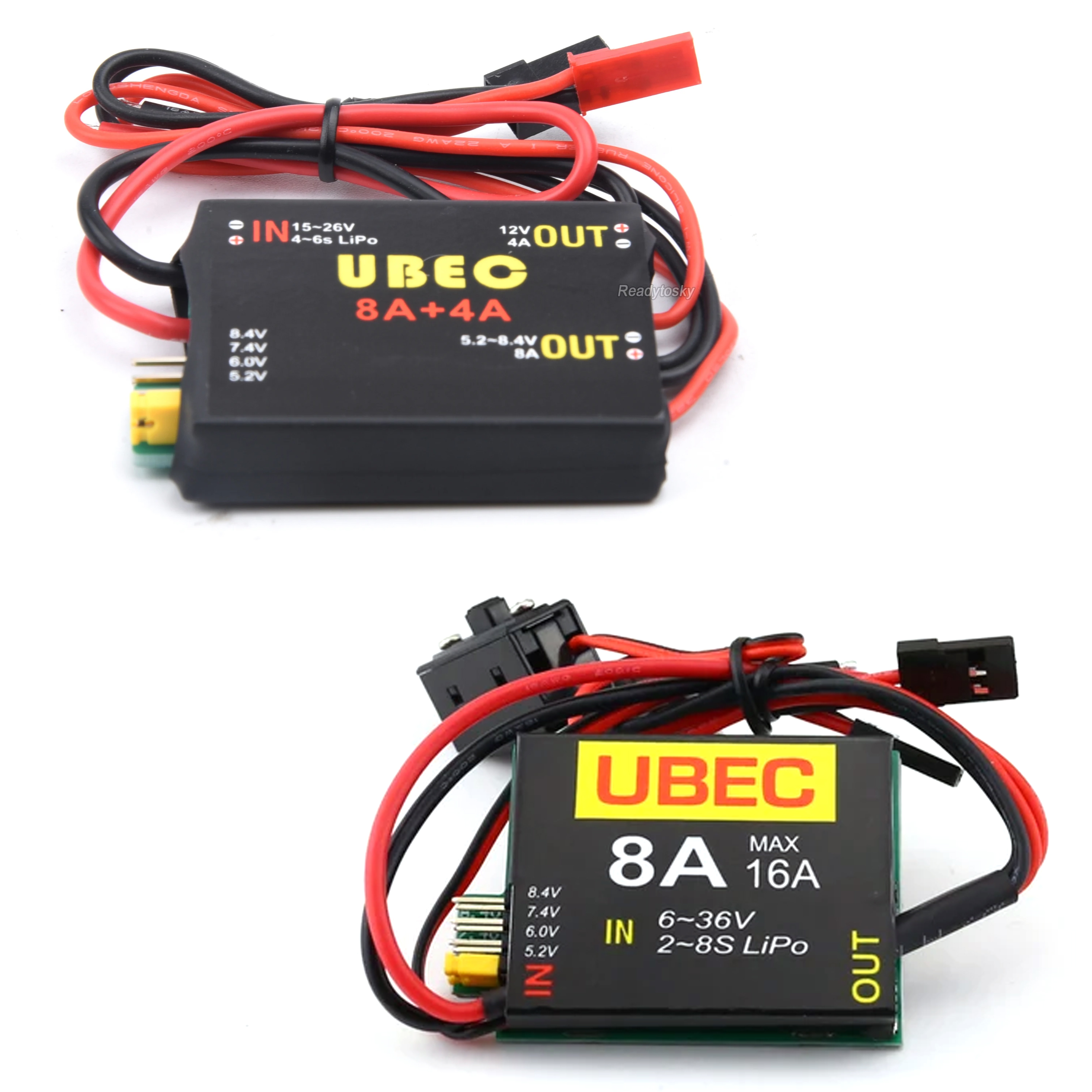 New 2S-6S 6-36V UBEC-8A BEC &  - Rc Car Servo บทวิจารณ์และราคา