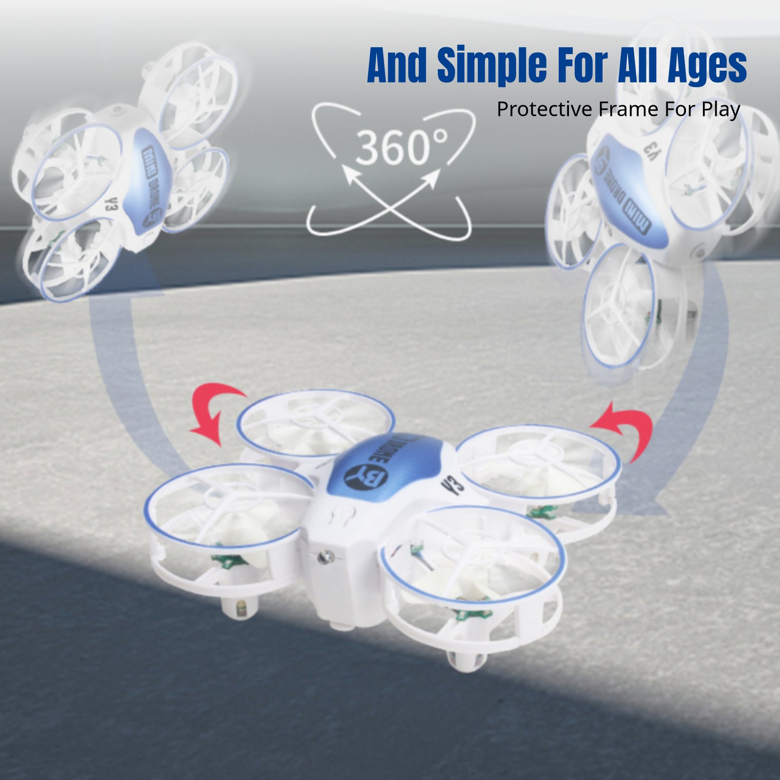 Mini Quadcopter Drone Mini RC  - Drone Pro Rc Ufo บทวิจารณ์และราคา