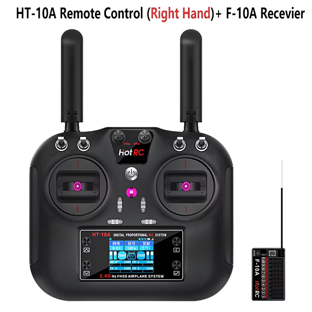 Hotrc HT-10A 2.4G 10CH Transmi - Drone And Car บทวิจารณ์และราคา