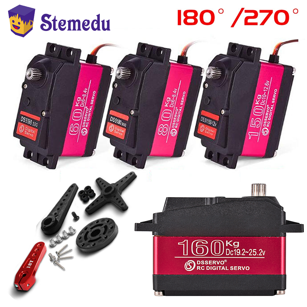 60/80/150/160KG DS5160 DS5180  - Rc Car Servo บทวิจารณ์และราคา