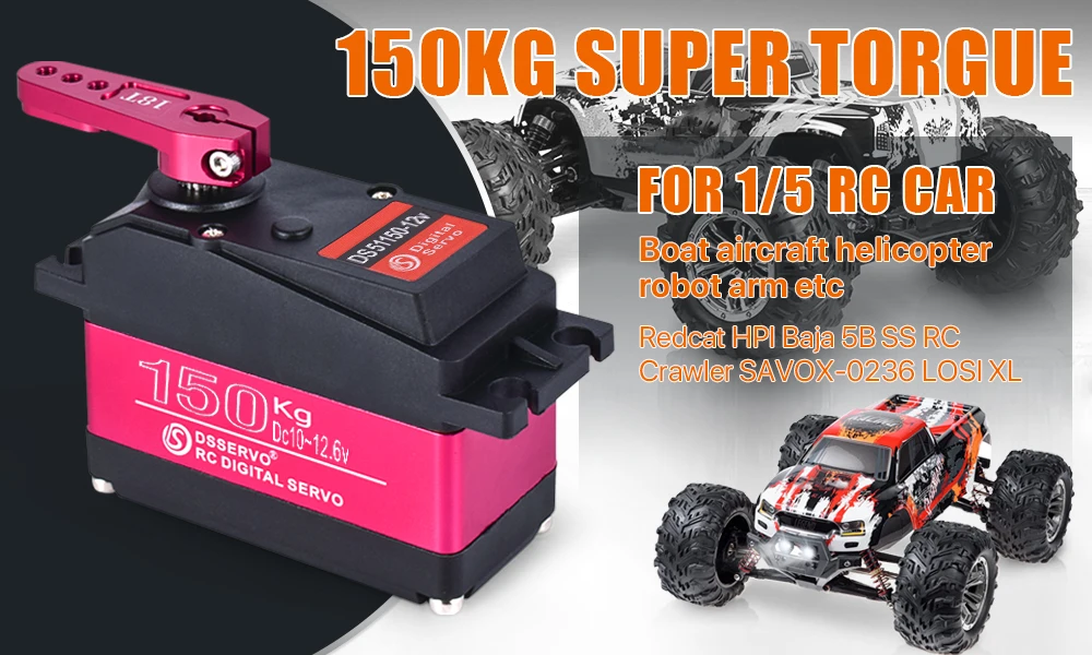 60/80/150/160KG DS5160 DS5180  - Rc Car Servo บทวิจารณ์และราคา