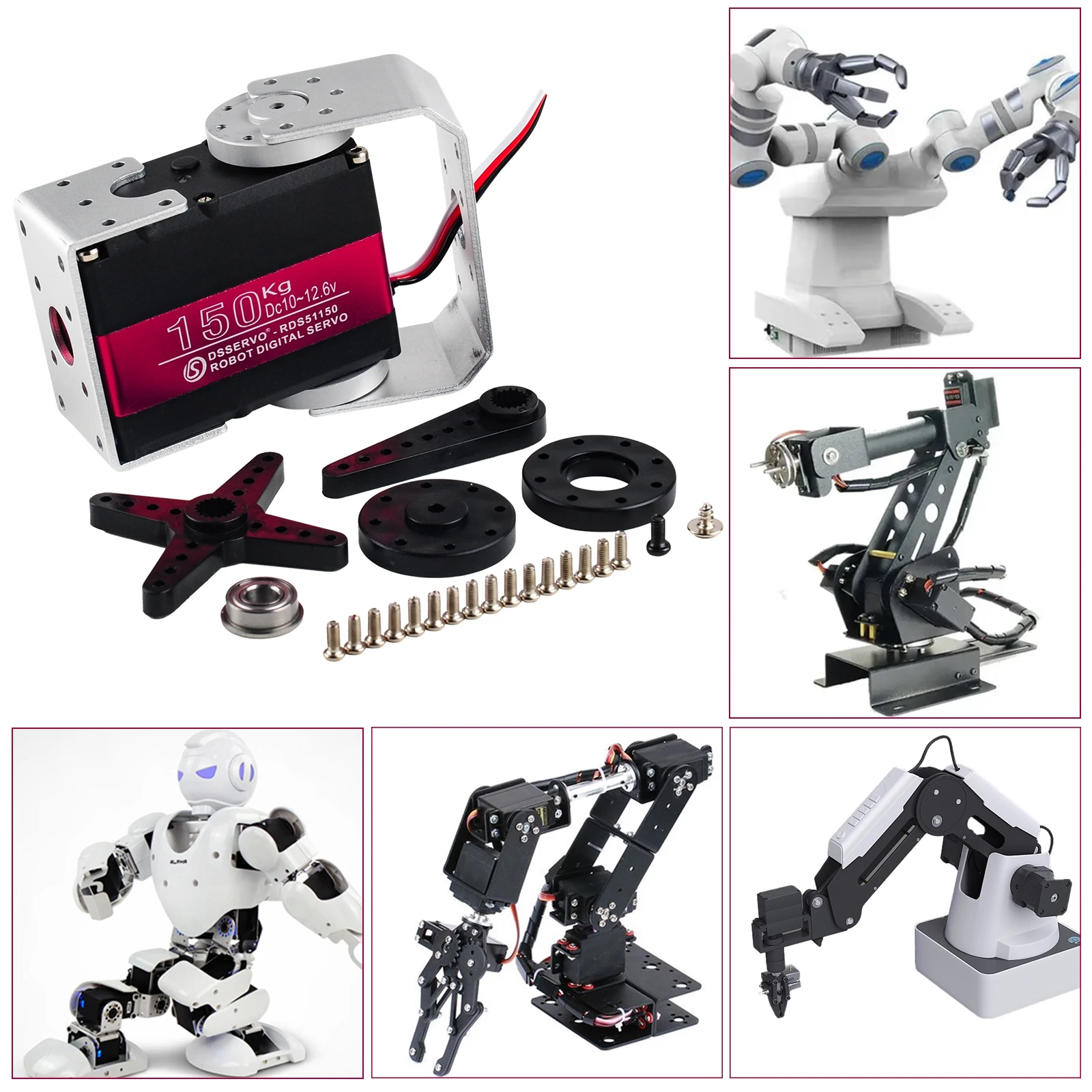 High Torque 150kg RDS51150 Met - Rc Car Servo บทวิจารณ์และราคา