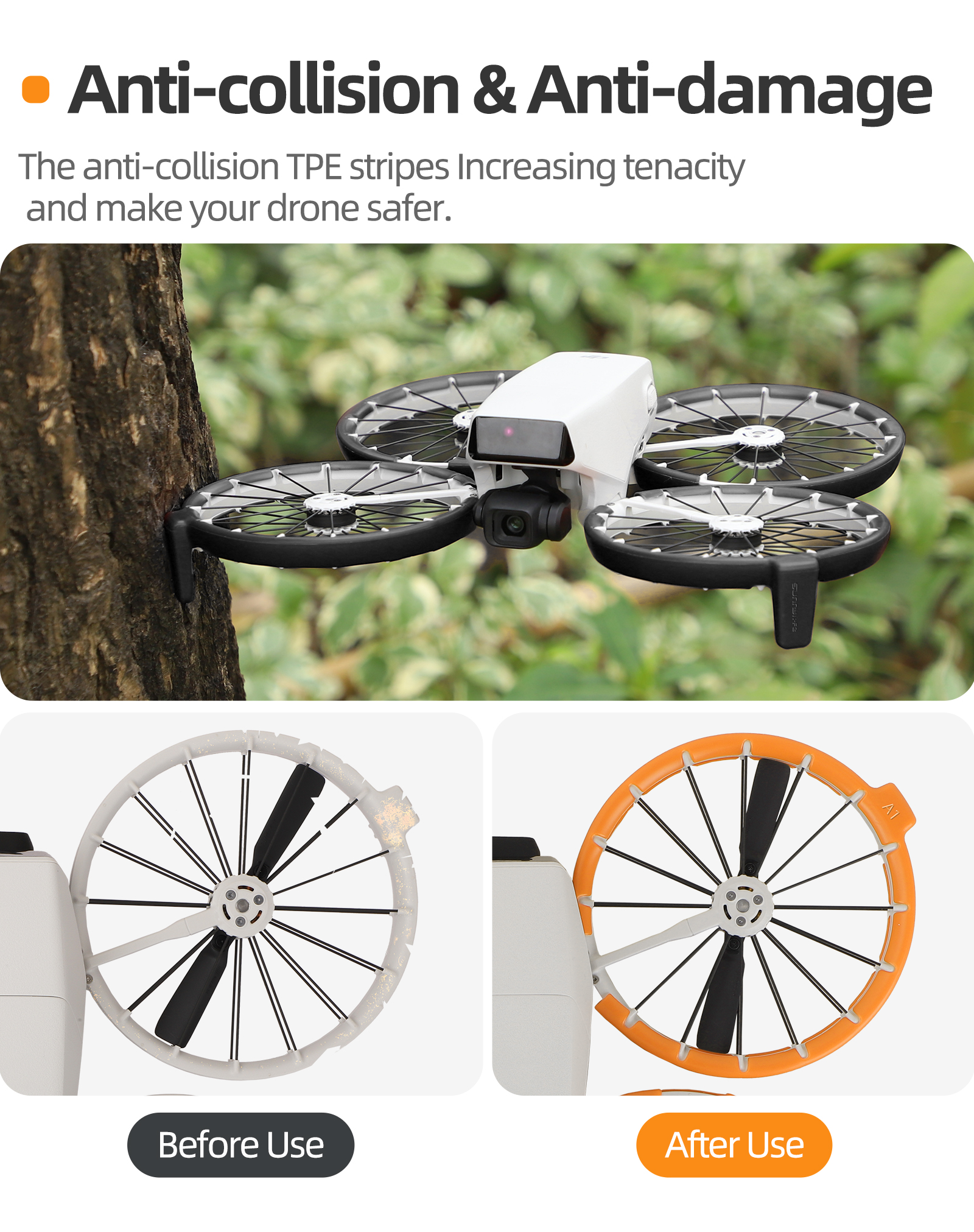 For DJI Flip Anti-collision Pr - Drone Propeller Guards บทวิจารณ์และราคา