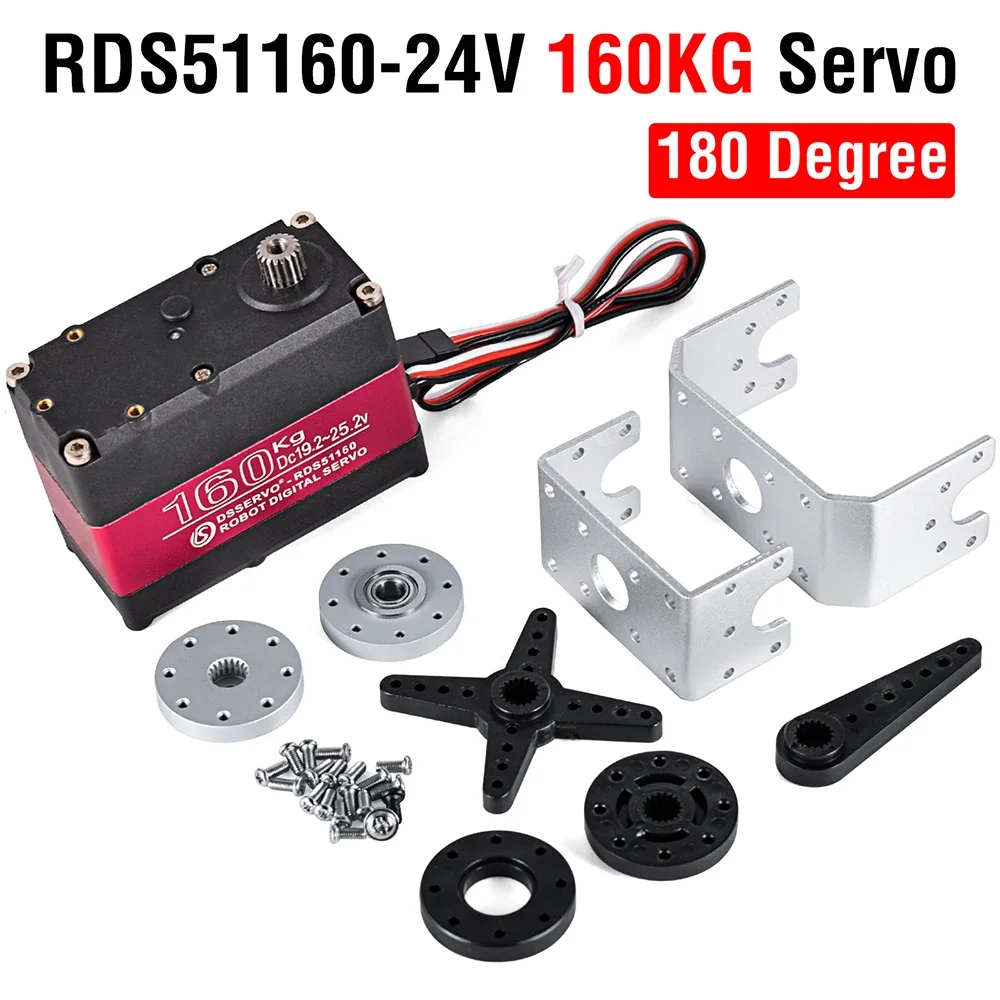 Large Servo 160Kg 24V RC Digit - Drone And Car บทวิจารณ์และราคา
