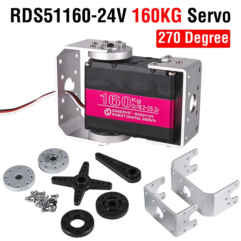Large Servo 160Kg 24V RC Digit - Drone And Car บทวิจารณ์และราคา