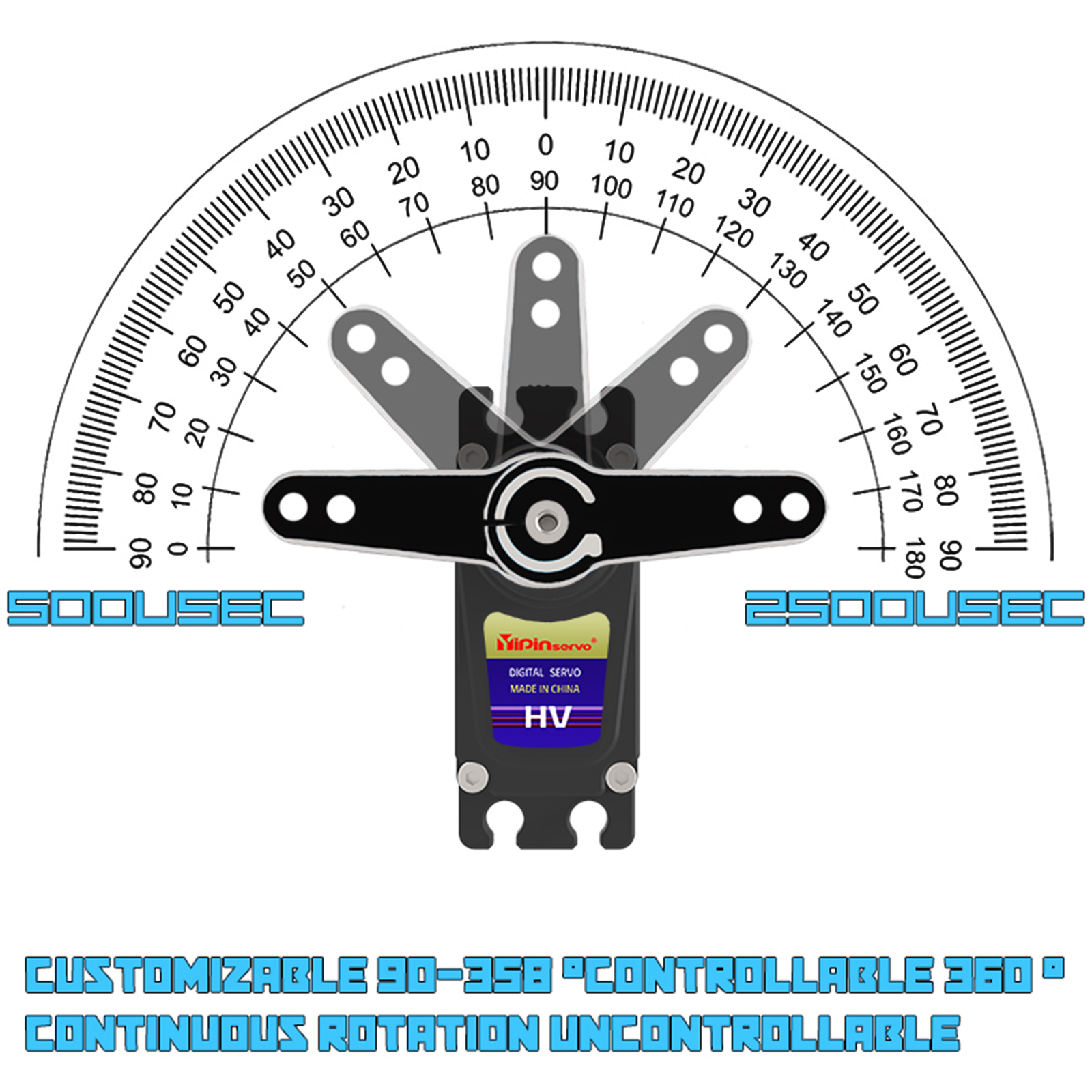 70kg Digital Servo 8.4V 180 De - Rc Car Servo บทวิจารณ์และราคา
