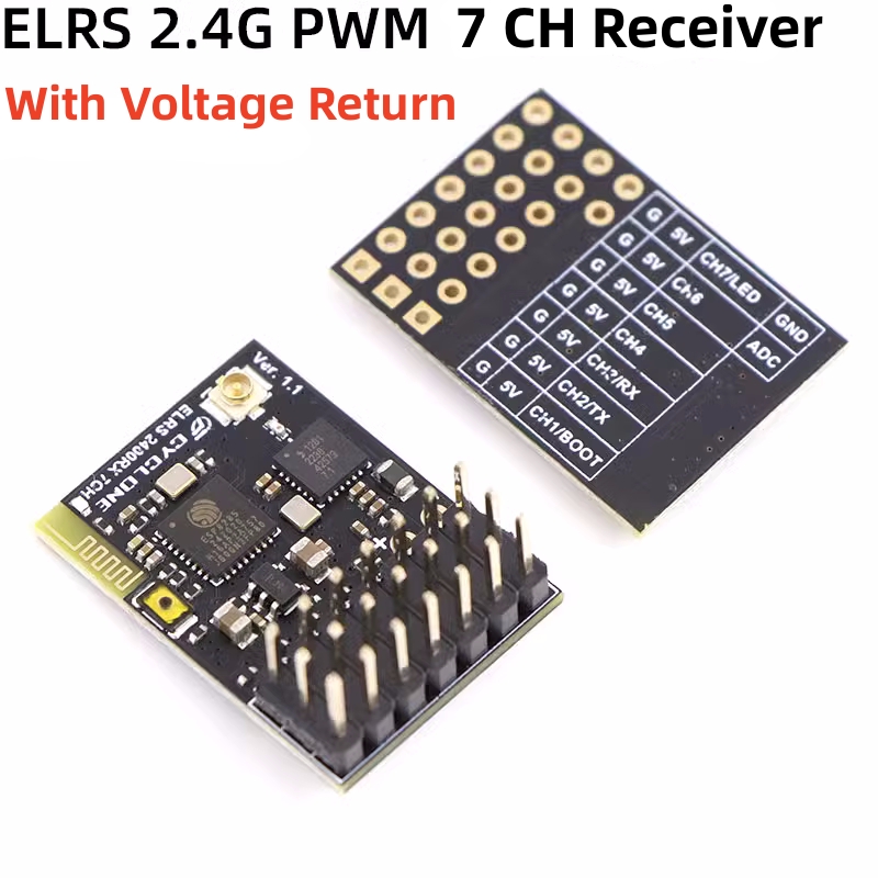 ELRS 2.4G PWM 7CH 6CH CRSF Rec - Drone Rc Quadcopter บทวิจารณ์และราคา