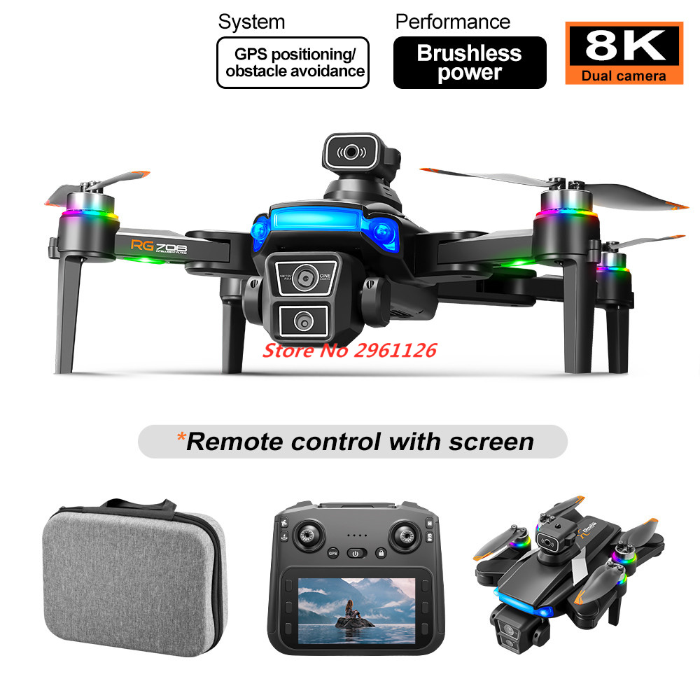 8K HD Camera GPS Drone Profess - Drone Rc Fpv Manual บทวิจารณ์และราคา