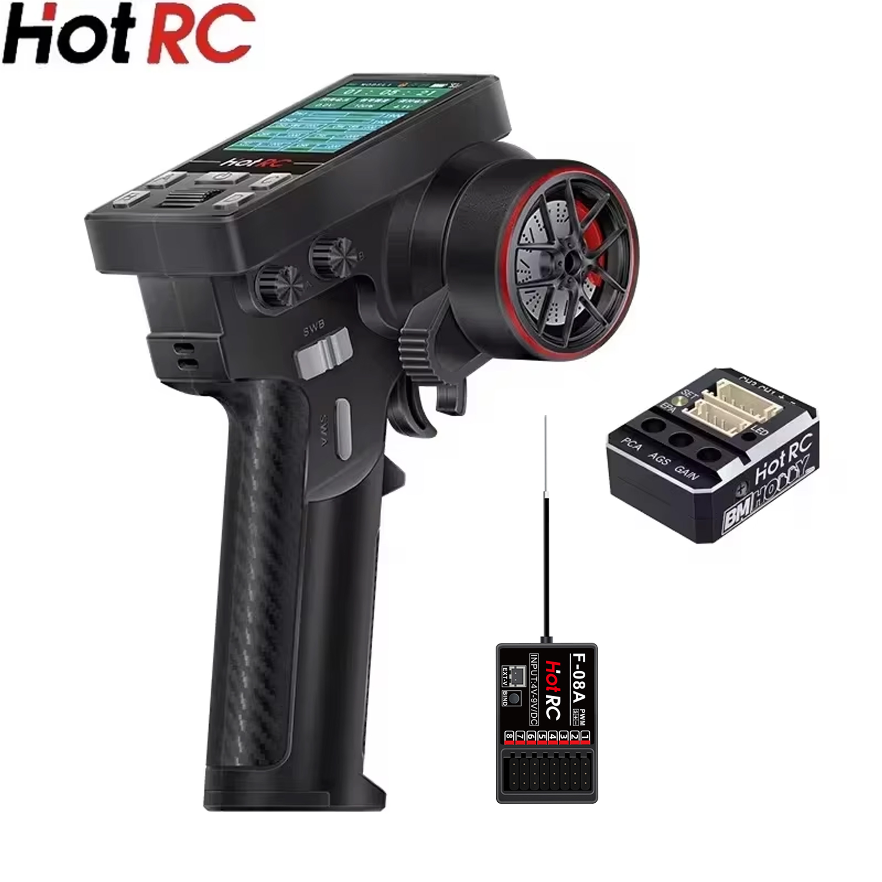 Newest HOTRC CT-8B 10CH 8 Chan - Rc Boat บทวิจารณ์และราคา