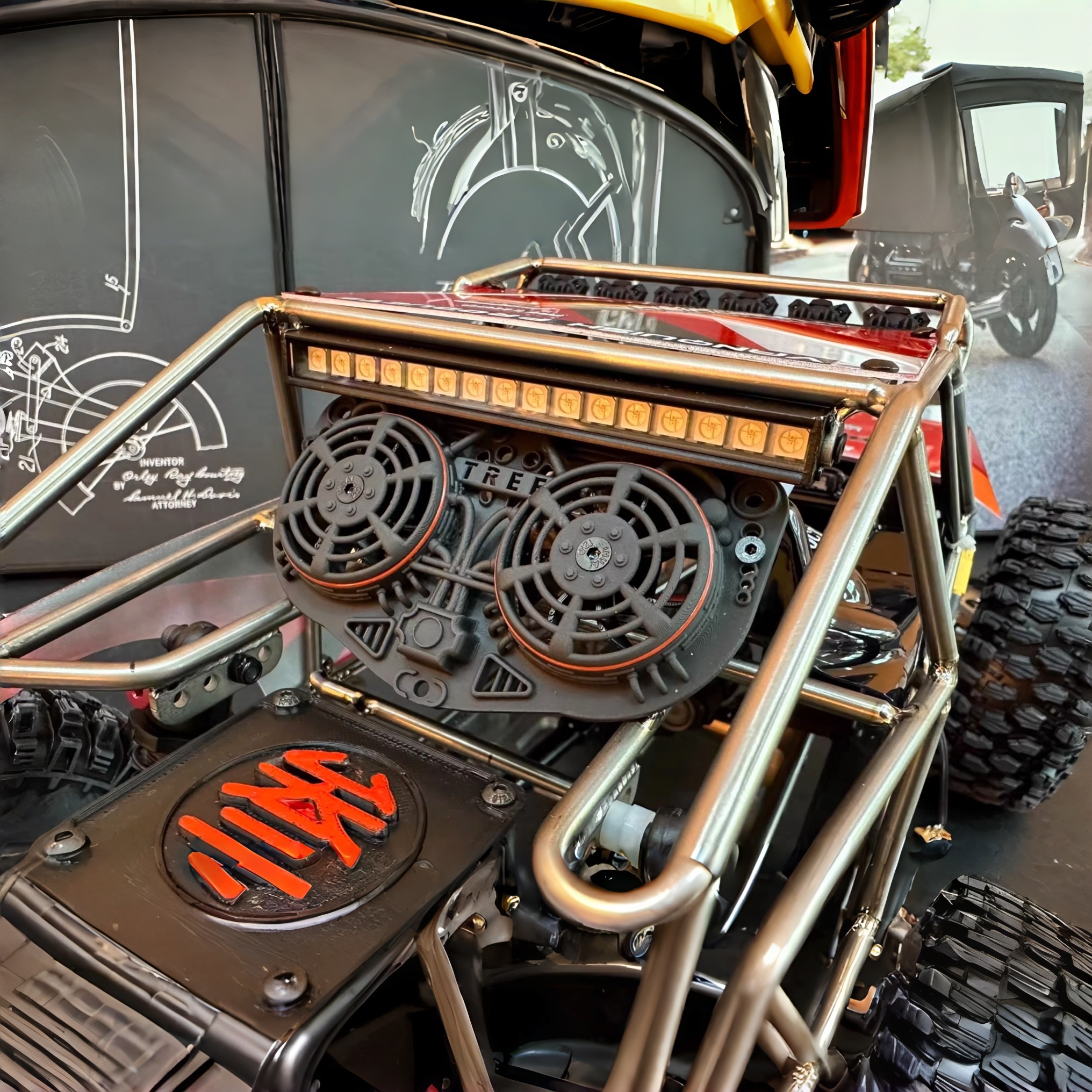 Simulated Hot Fan Radiator Dec - Rc Rock Crawler บทวิจารณ์และราคา
