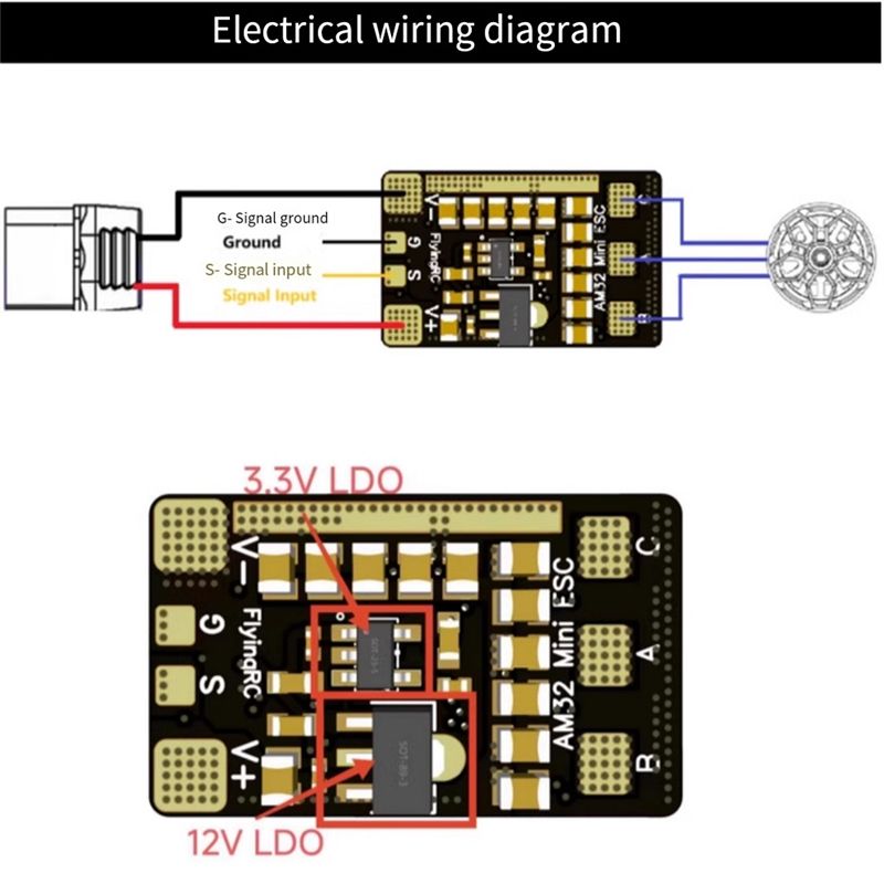 Best-AM32 ESC 40A 32-Bit Elect - Drone And Car บทวิจารณ์และราคา