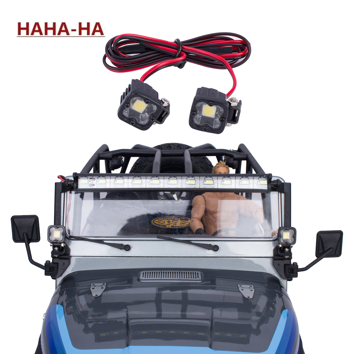 RC Car Square Bright LED Top L - Rc Crawler Axle Parts บทวิจารณ์และราคา