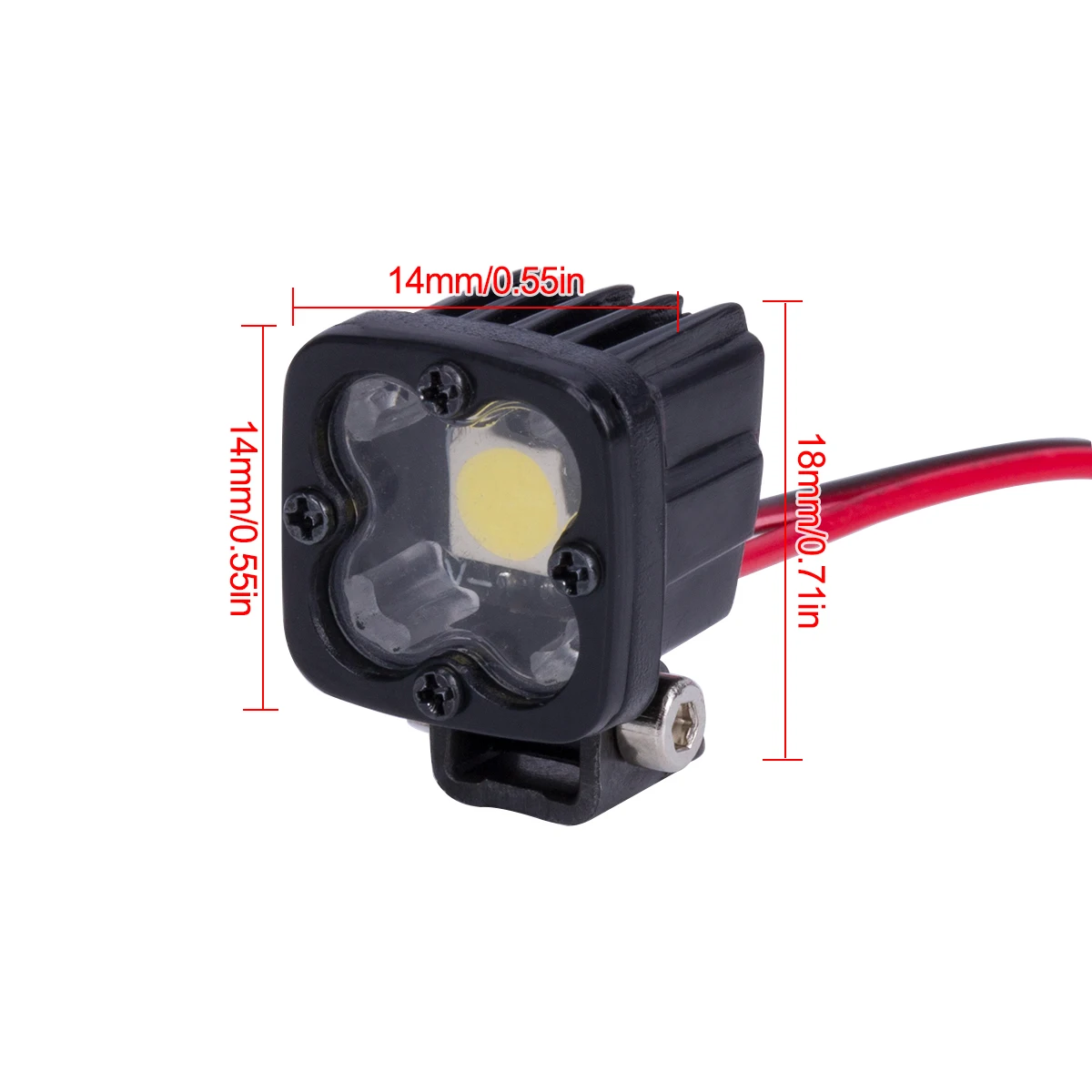 RC Car Square Bright LED Top L - Rc Crawler Axle Parts บทวิจารณ์และราคา