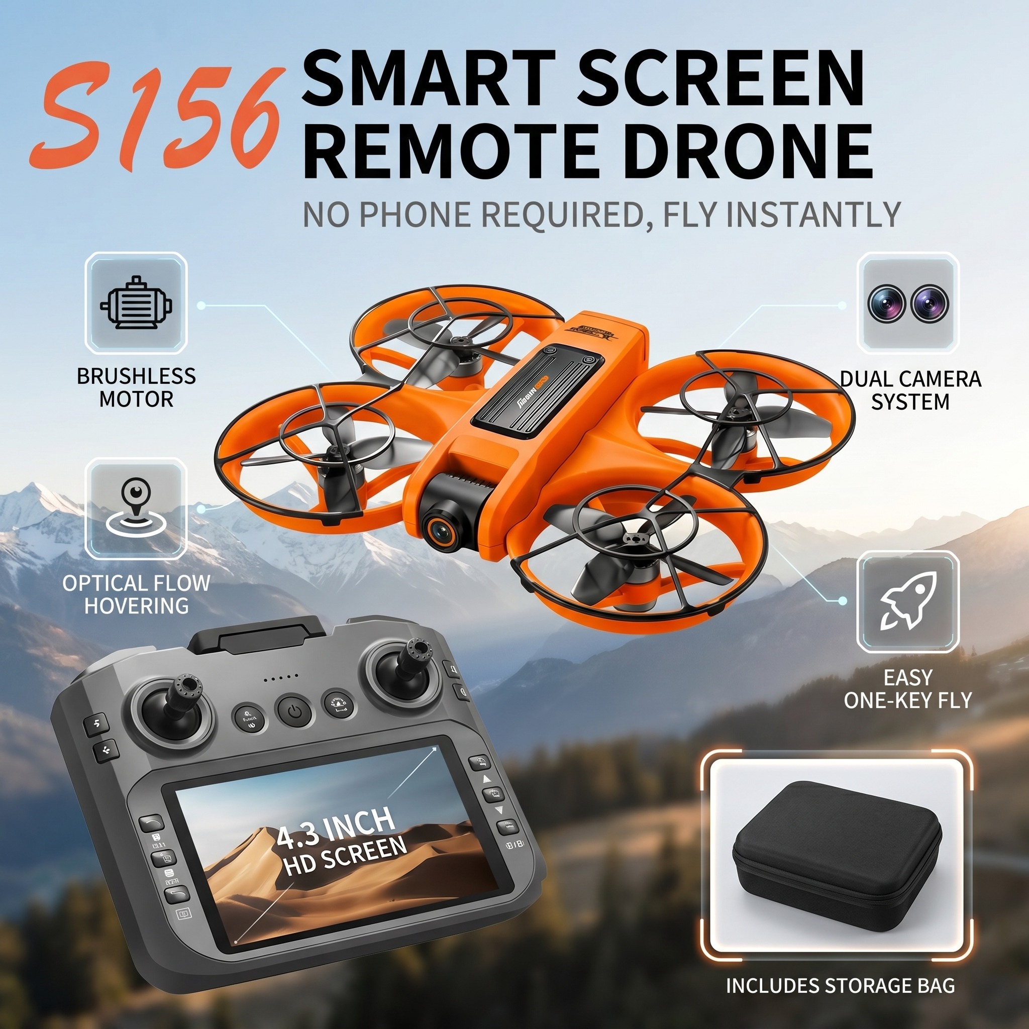S156 GPS Drone with 8K HD Dual - Drone Rc S156 บทวิจารณ์และราคา