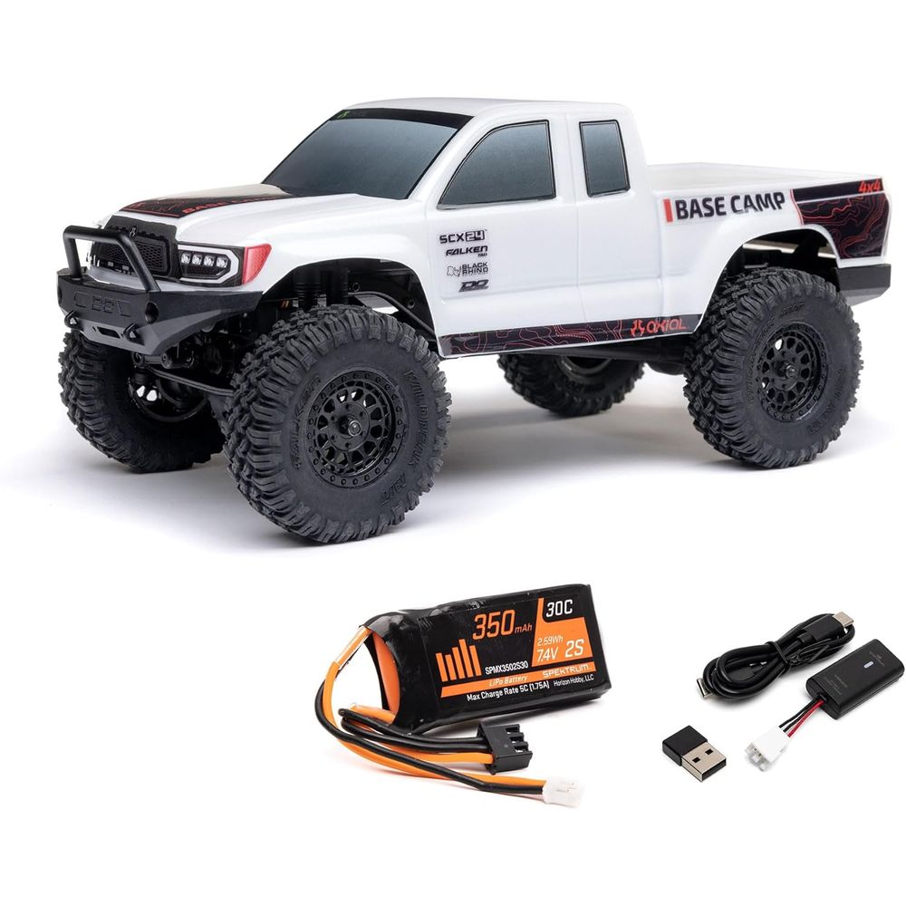1/24 Scale SCX24 Base Camp 4x4 - Rc Rock Crawler บทวิจารณ์และราคา