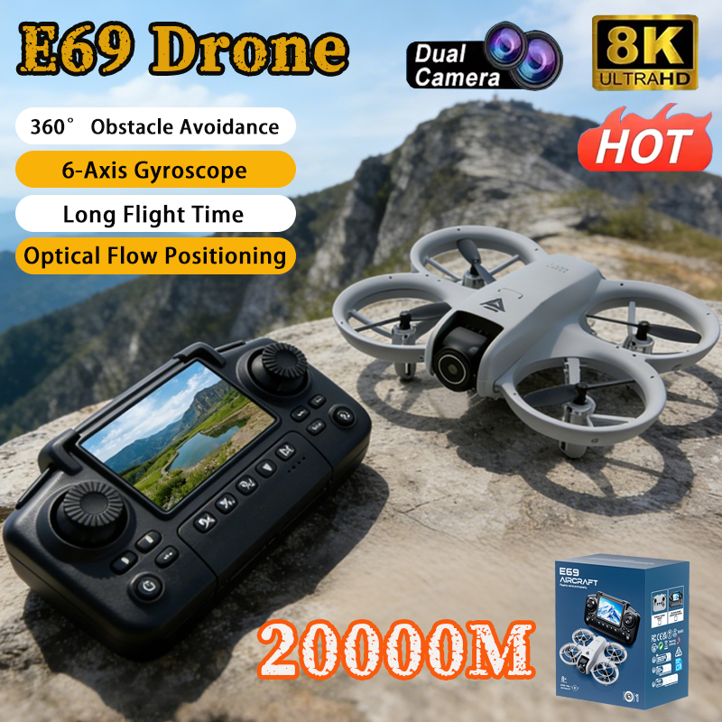 2026 Mini RC Drone with 8K HD  - Drone Rc Flight Controller บทวิจารณ์และราคา