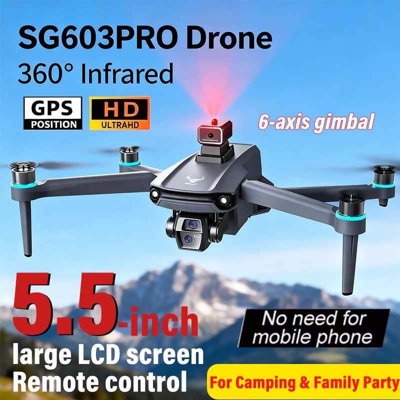 SG603PRO Dron with HD Camera 5 - Drone Rc Fpv Manual บทวิจารณ์และราคา